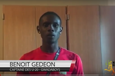 Benoît GEDEON, Le capitaine des Gwadaboys U-20