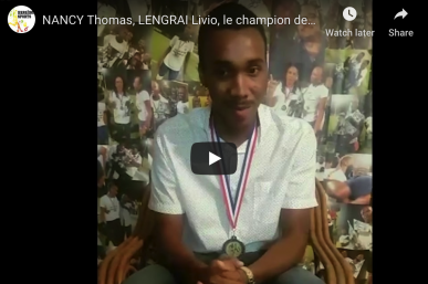 NANCY Thomas, le gardien de but champion de la R1 Guadeloupe